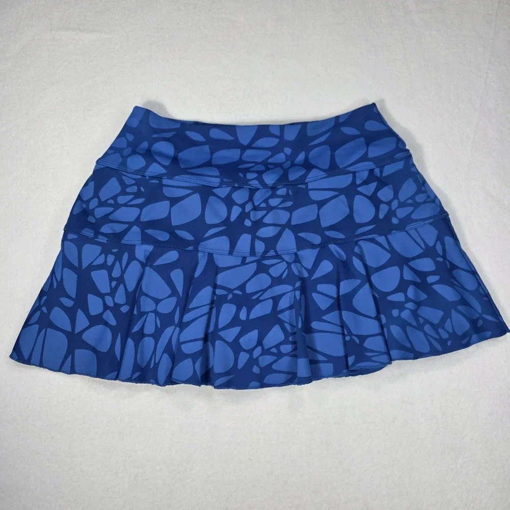 Jerdog Athletic Women's Blue Tennis Pickleball Golf Skirt Skort Size‎ Small USA